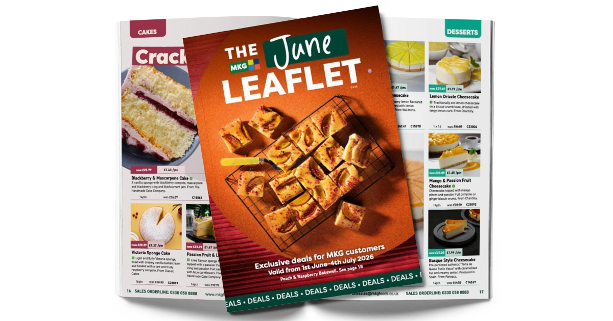MKG June 2026 leaflet mockup