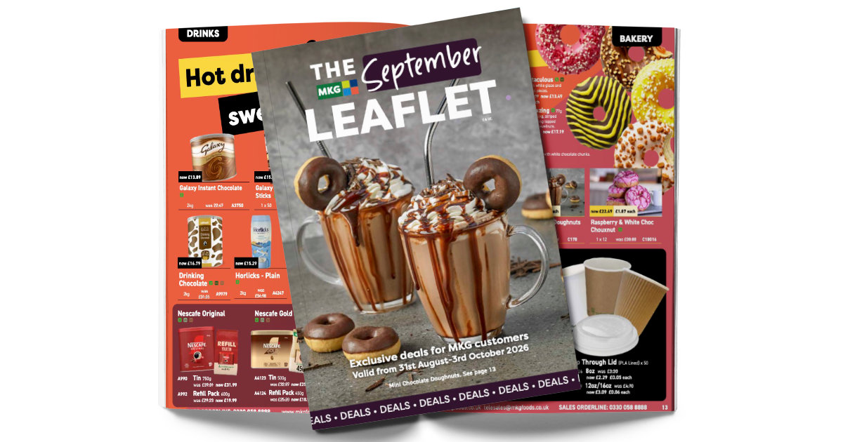 MKG September 2026 leaflet mockup